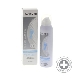 SANAMED KRYSZTAŁ LODU 150ml -  Chłodzący żel do stóp