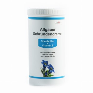 ALLGAUER SCHRUNDENCREME 450ml - Krem do pielęgnacji zrogowaciałej, szorstkiej i popękanej skóry na stopach, dłoniach i łokciach - CAREMED