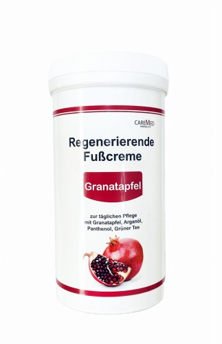 Krem regenerujący z granatem do codziennej pielęgnacji stóp 450ml - CAREMED