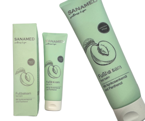 Balsam do stóp z olejem z pestek moreli 150 ml
